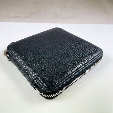 *奢華大道國際精品*【H0462】HERMES 黑色牛皮 SILKY POP絲巾托特包-2