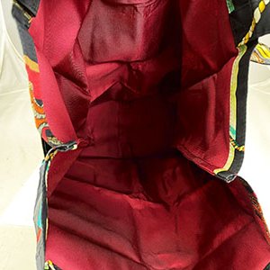 *奢華大道國際精品*【H0462】HERMES 黑色牛皮 SILKY POP絲巾托特包-7