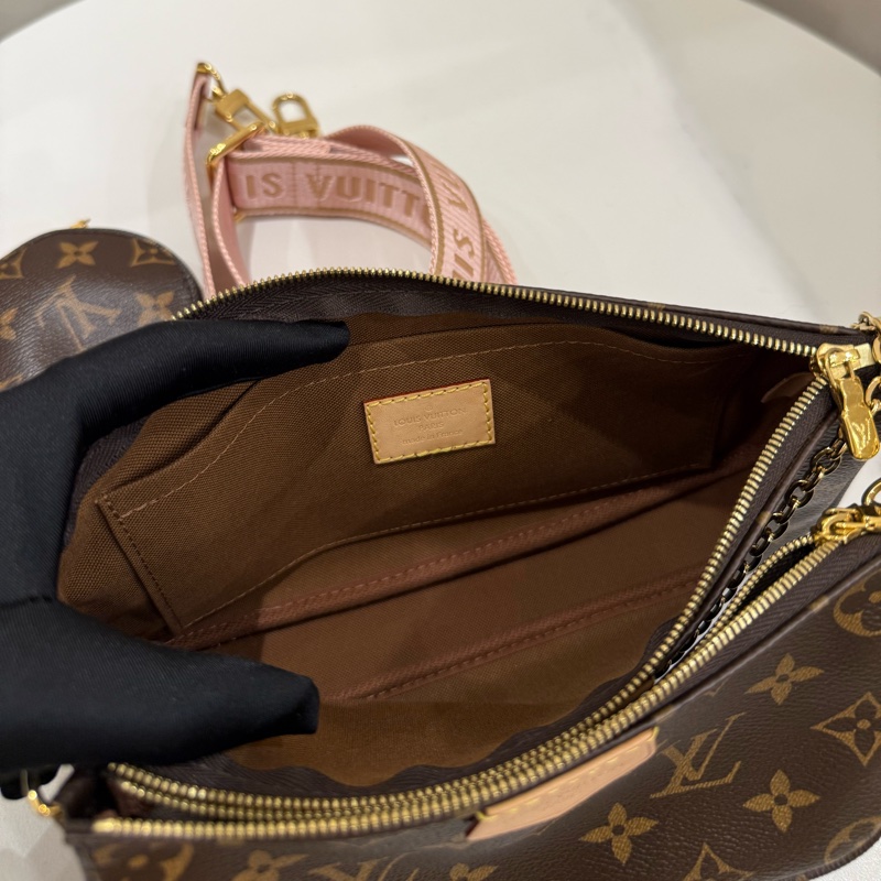 (極新美包)Louis Vuitton Multi Pochette五合一麻將包-6