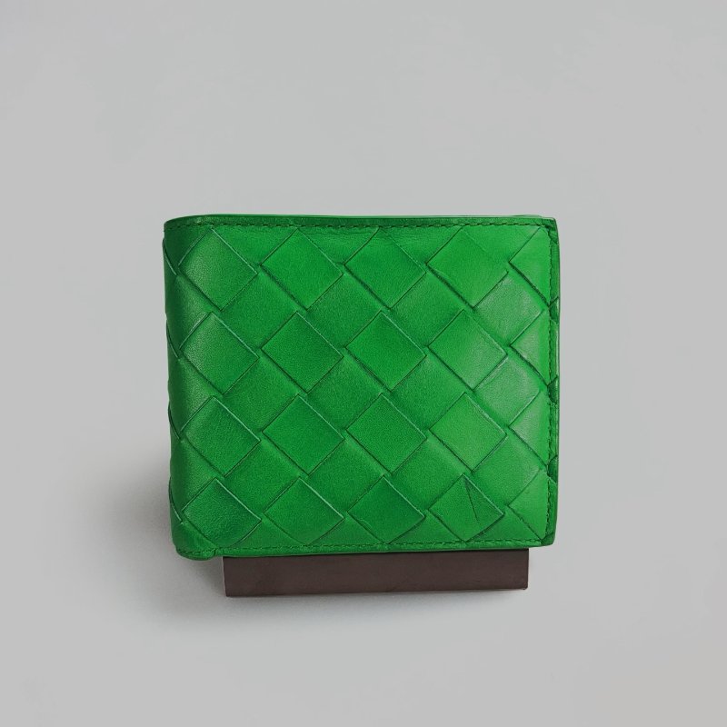 BV 綠編織短夾-0