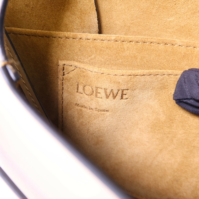 LOEWE 牛皮皮革Small Gate Bag金扣肩背袋-6