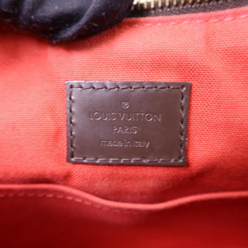 LOUIS VUITTON Damier Siena PM金扣手挽肩背兩用袋-6