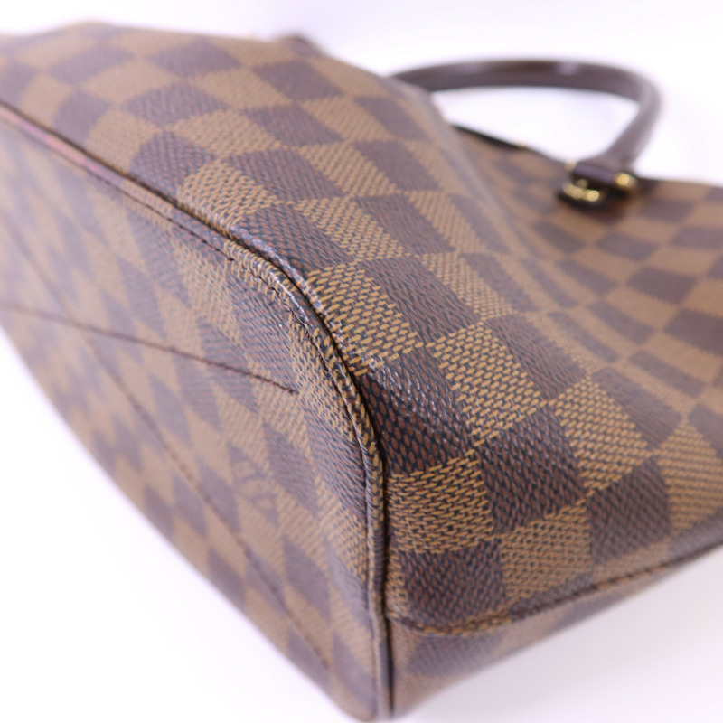 LOUIS VUITTON Damier Siena PM金扣手挽肩背兩用袋-12