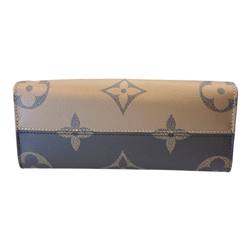 LV雙色大字紋小款ON THE GO兩用包-3