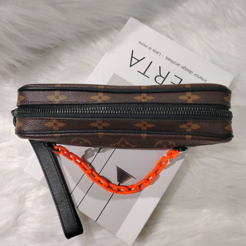 LV 路易威登 老花 手拿包-3