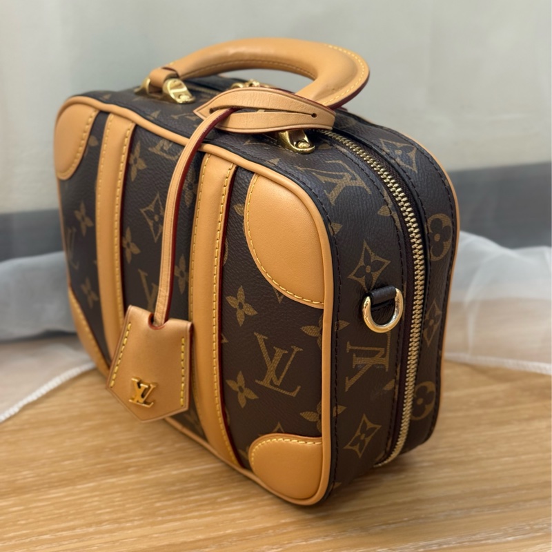 (香港購證全配)Lv Valisette BB 兩用手提斜背包-3