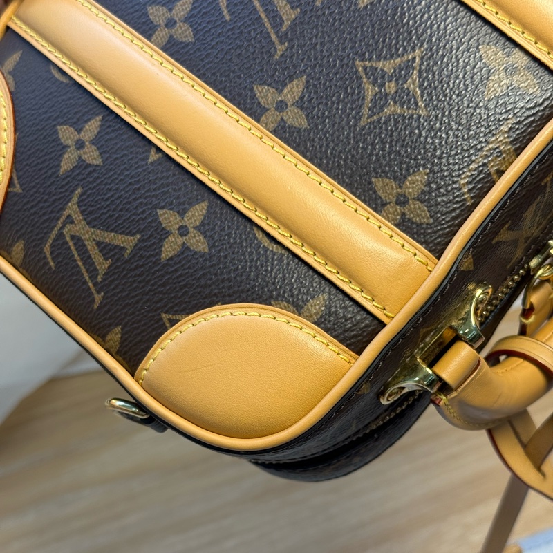 (香港購證全配)Lv Valisette BB 兩用手提斜背包-12