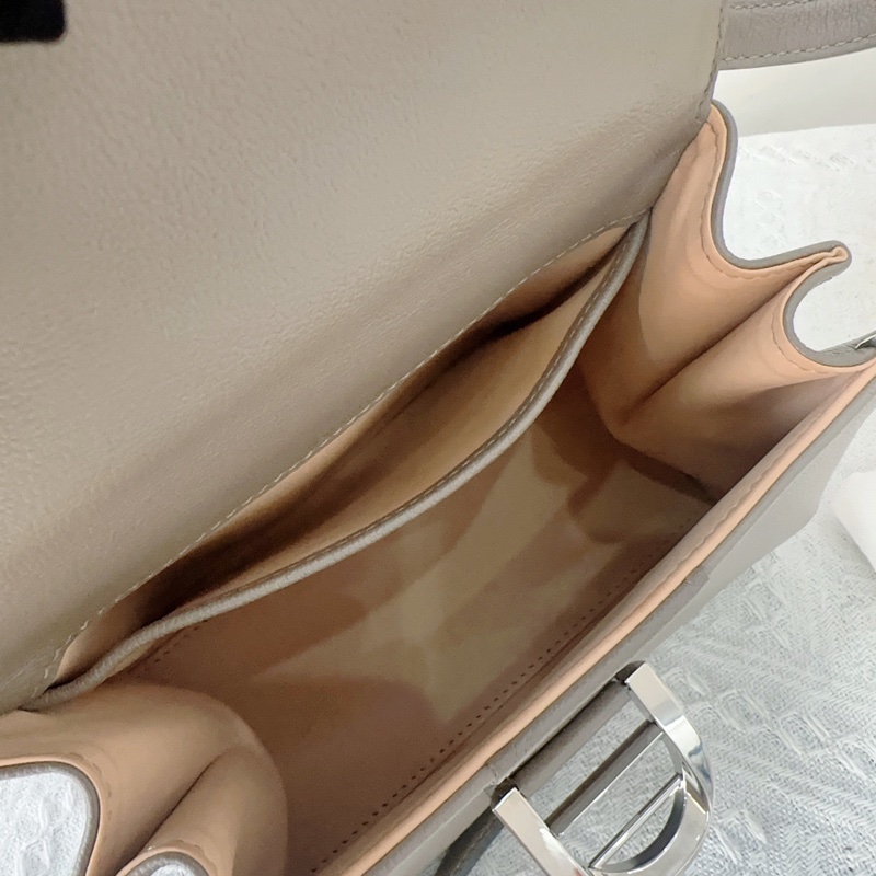 DELVAUX德爾沃 經典款Brilliant迷你手提包 漸變灰銀扣 約20*16*11.5 牛皮款超耐用  附件：鏡子 防塵袋。-6