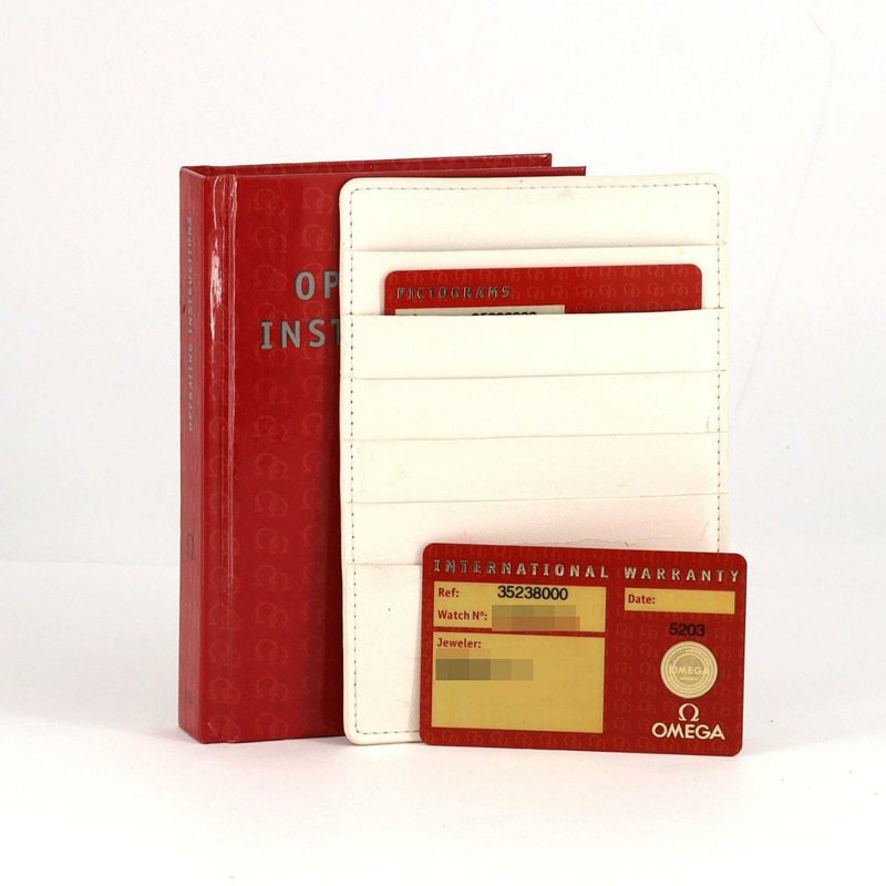 歐米茄超霸系列星期日曆型3523.80不鏽鋼自動腕錶-6