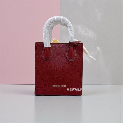 莉亞精品♡ MK 酒紅琴譜包 二手