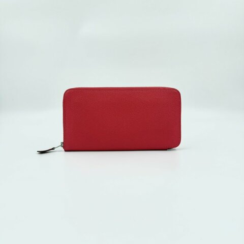 HERMES - 紅色Epsom Azap Long Classique長夾