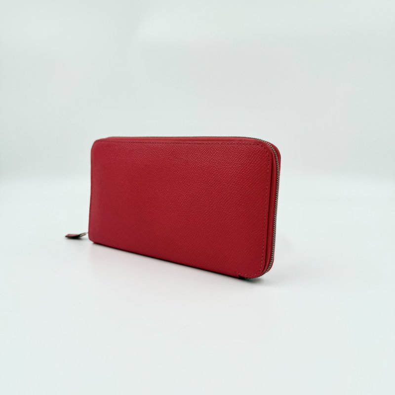 HERMES - 紅色Epsom Azap Long Classique長夾-2