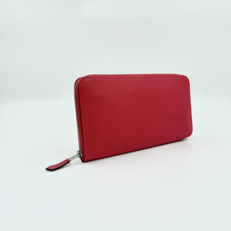 HERMES - 紅色Epsom Azap Long Classique長夾-3