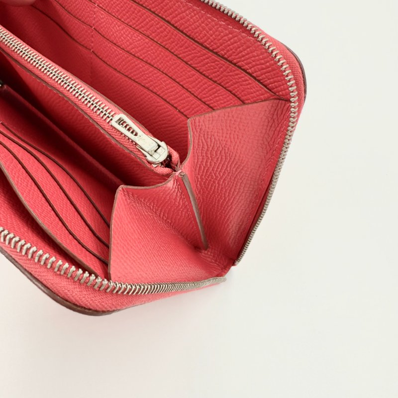 HERMES - 紅色Epsom Azap Long Classique長夾-12