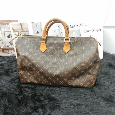 LV Speedy 40 中古老花旅行袋