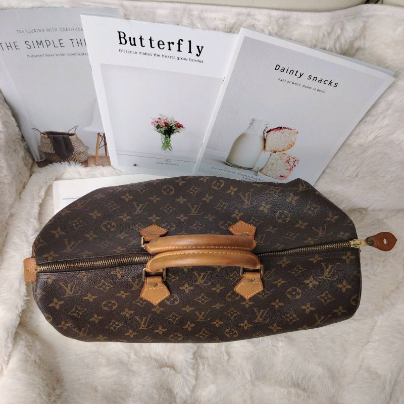 LV Speedy 40 中古老花旅行袋-1