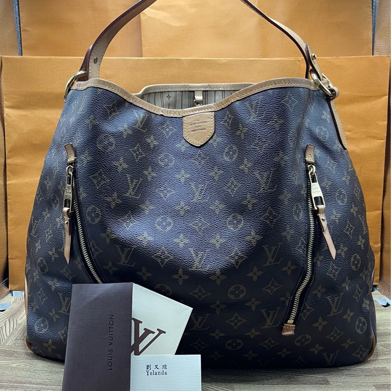 路易威登 LOUIS VUITTON Delightful GM 單把肩背包  M40354  附購買證明-0