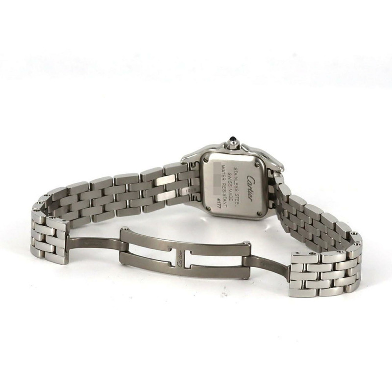 卡地亞 Panthère de SM WSPN0006 不鏽鋼石英腕錶-6