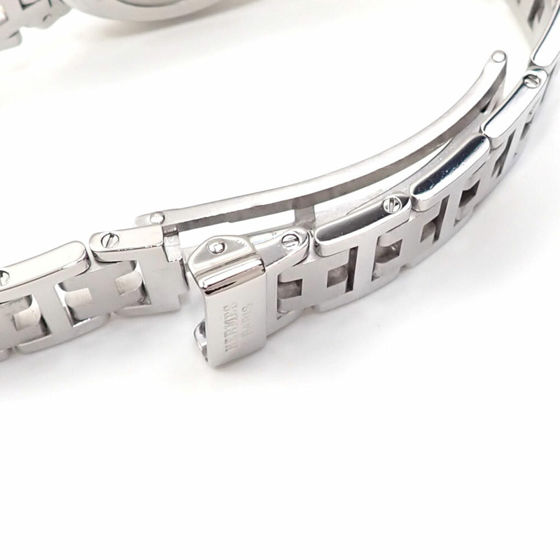 愛馬仕 Clipper 女士石英錶，不鏽鋼材質，CL4.210，電池供電-4