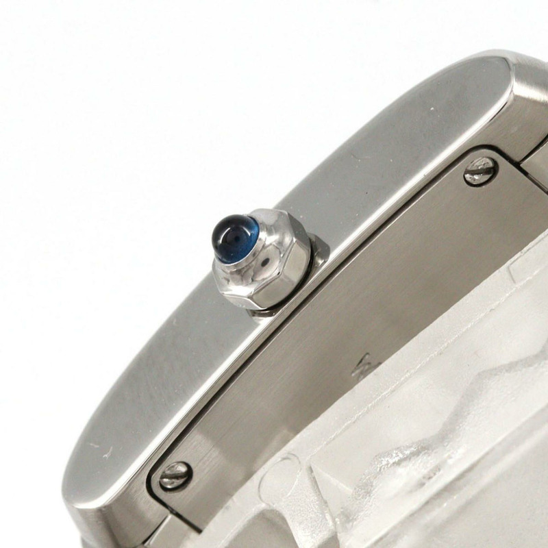 卡地亞 Tank Française SM W51008Q3 不鏽鋼石英錶-1