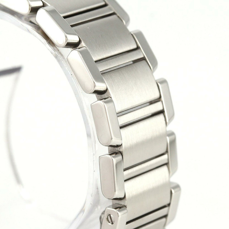 卡地亞 Tank Française SM W51008Q3 不鏽鋼石英錶-4