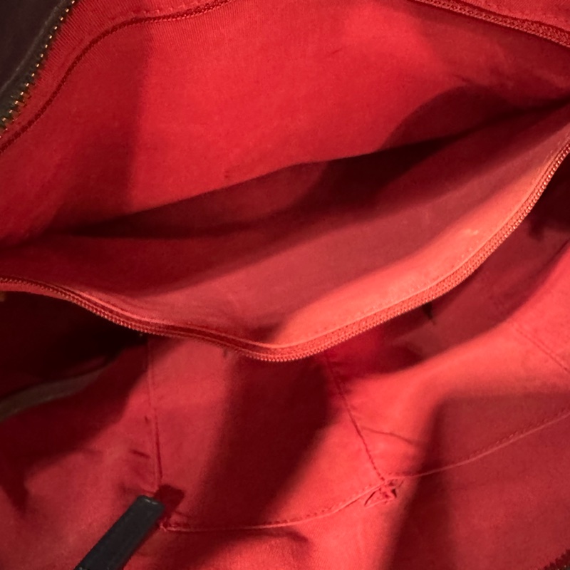 Chanel菱格牛皮藍色，古銅銀扣，手挽側背兩用Gabrielle Shopping Tote bag-23