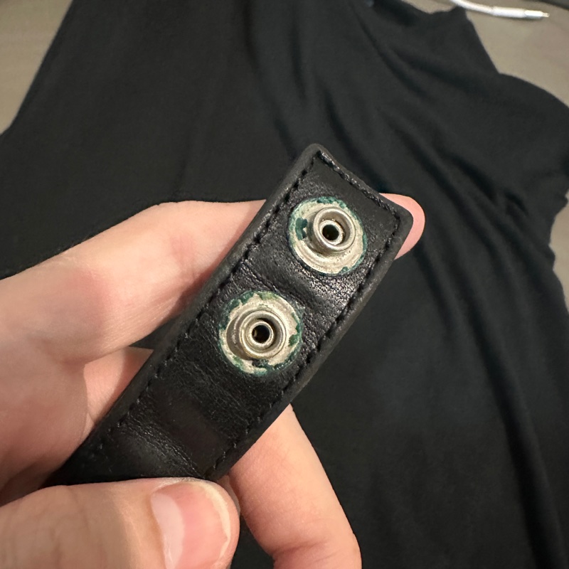 克羅心 Chrome hearts 皮手環 手環-4