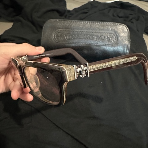 克羅心 chrome hearts 眼鏡 經典款