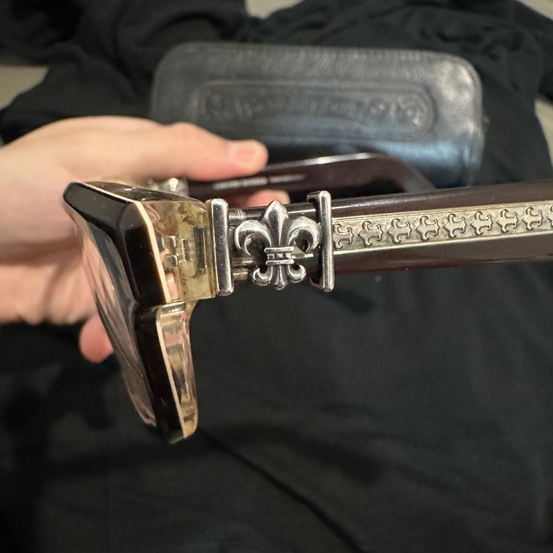 克羅心 chrome hearts 眼鏡 經典款-1