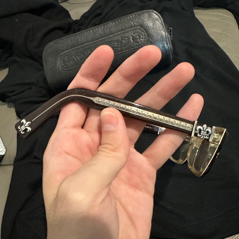 克羅心 chrome hearts 眼鏡 經典款-3