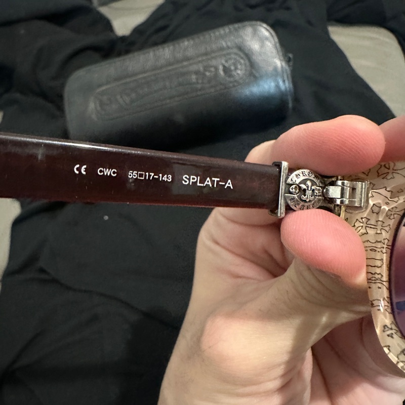 克羅心 chrome hearts 眼鏡 經典款-4