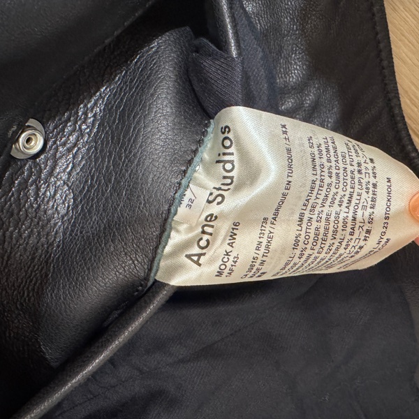Acne Studios 小羊皮皮衣-8