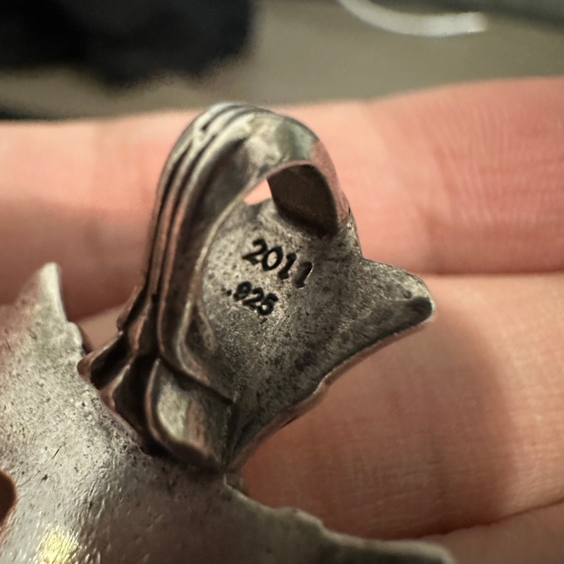 克羅心 chrome hearts 雙層 十字架 十字 墜飾-3