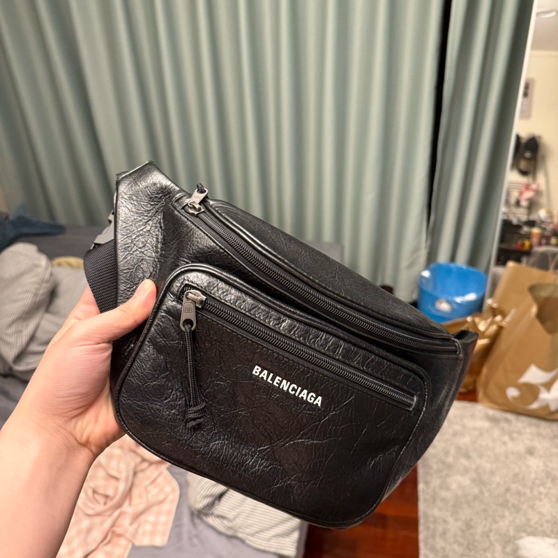 EXPLORER BELTPACK IN BLACK 腰包-0