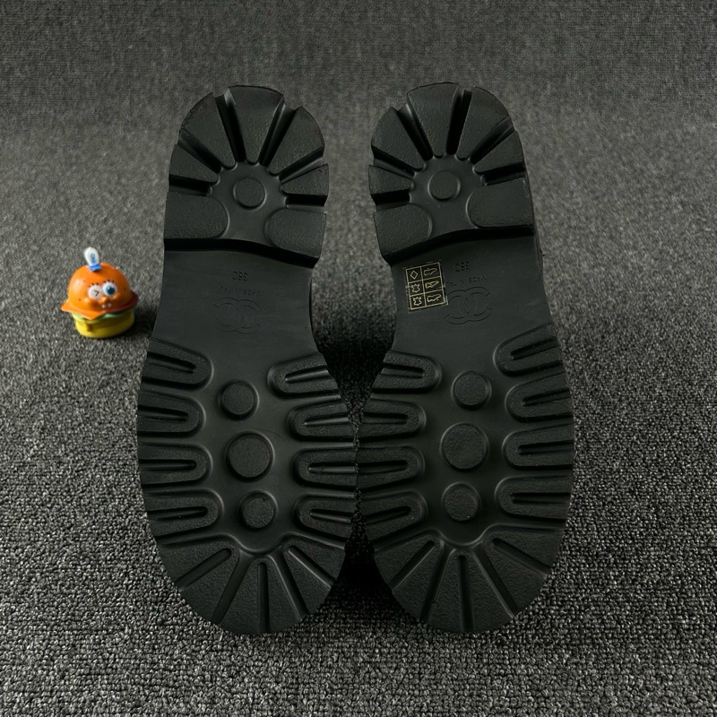 98新Chanel香奈兒黑色切爾西靴 尺碼：38 碼-5