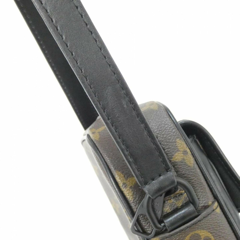 路易威登 Monogram Macassar Christopher 穿戴式皮夾 M69404 肩背包-3