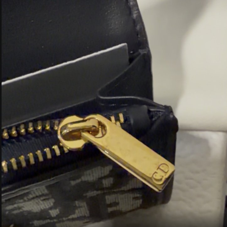 30 Montaigne Glycine 錢包藍色Dior Oblique 緹花-2