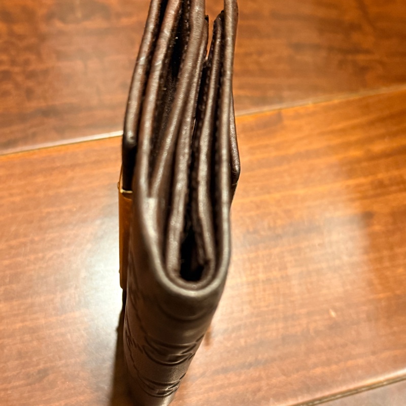 Gucci/logo老花短夾-17