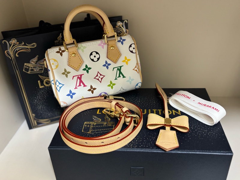 LV x TM Nano Speedy 村上隆聯名款-0