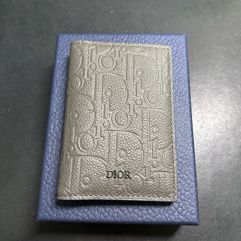 Dior 直式對折卡夾-0