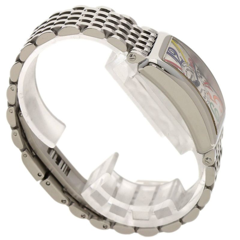 Franck Muller 902QZ 長島色彩夢境腕錶，不鏽鋼/SS，女款-1