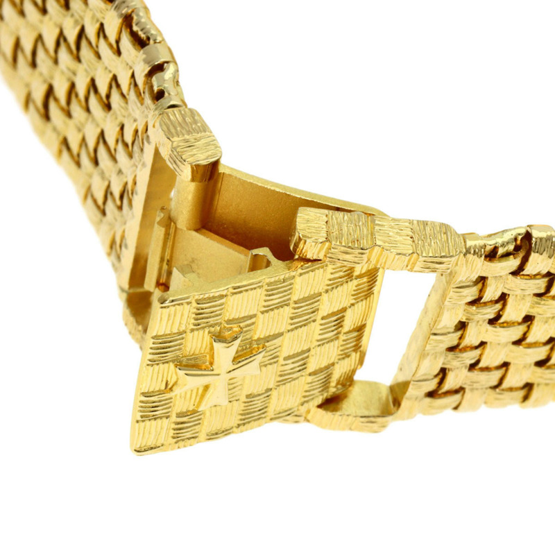 江詩丹頓 31557/206J-7448 Mesh D'or 鑲鑽腕錶,機芯編號 779945,18K 黃金鑲鑽,男士腕錶-7