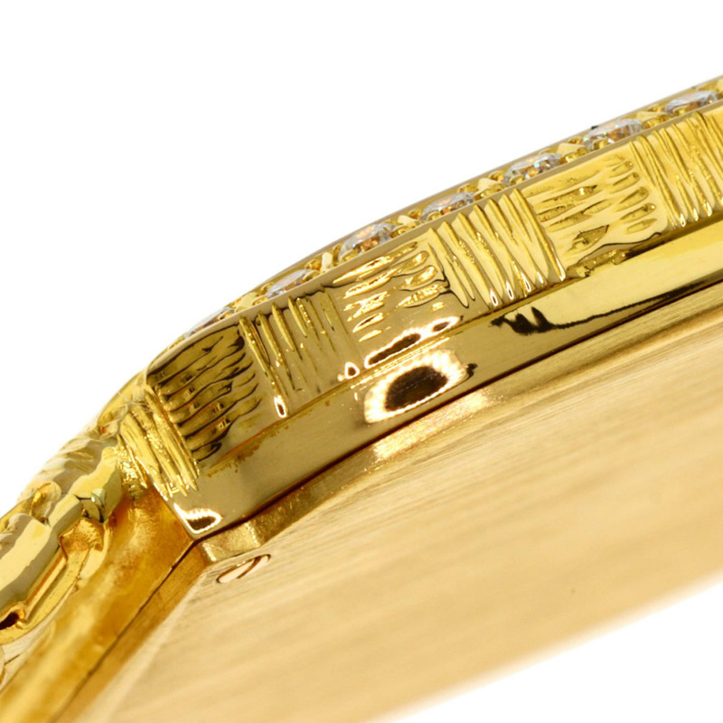 江詩丹頓 31557/206J-7448 Mesh D'or 鑲鑽腕錶,機芯編號 779945,18K 黃金鑲鑽,男士腕錶-15