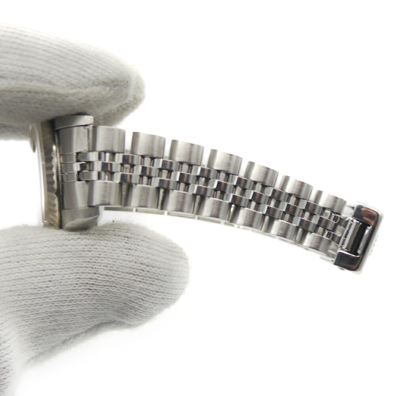 Rolex Datejust 79174G Y 編號自動上鍊女士腕錶，鑲嵌 10 顆鑽石，配備電腦顯示錶盤-3