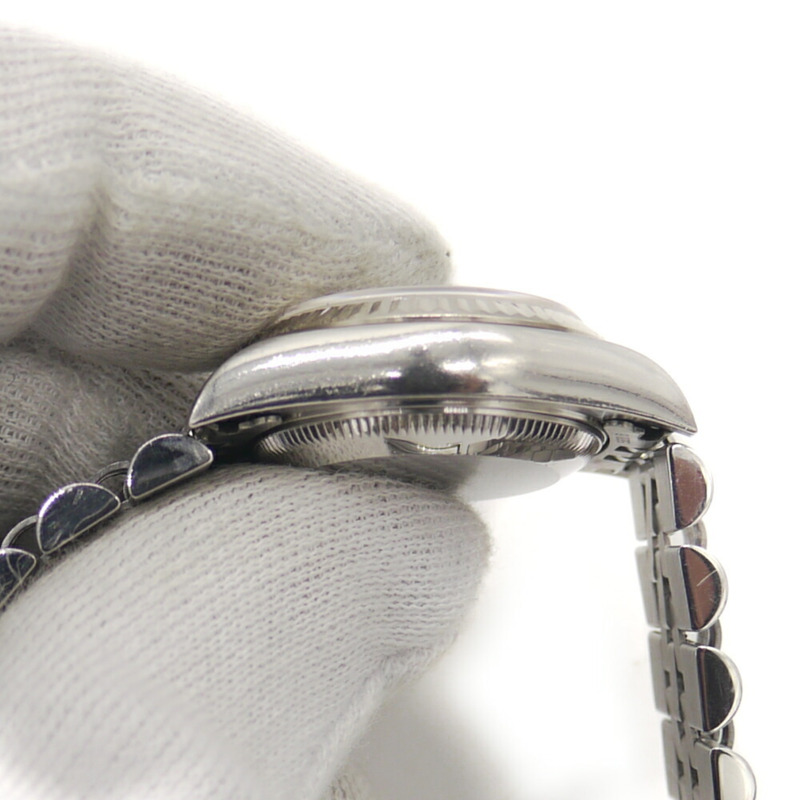 Rolex Datejust 79174G Y 編號自動上鍊女士腕錶，鑲嵌 10 顆鑽石，配備電腦顯示錶盤-5