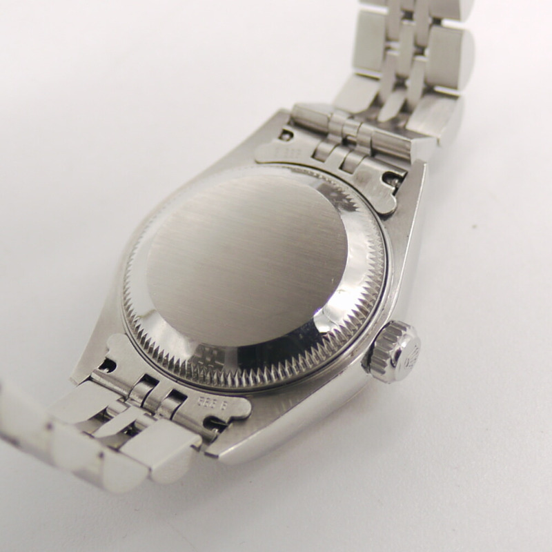 Rolex Datejust 79174G Y 編號自動上鍊女士腕錶，鑲嵌 10 顆鑽石，配備電腦顯示錶盤-6