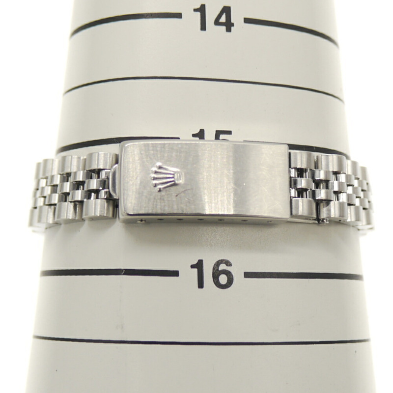 Rolex Datejust 79174G Y 編號自動上鍊女士腕錶，鑲嵌 10 顆鑽石，配備電腦顯示錶盤-10