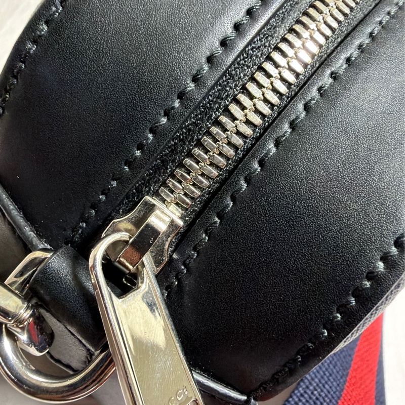 少用閒置品_大全配_台灣購證_Gucci_經典黑老花相機包_5748865RLN-20