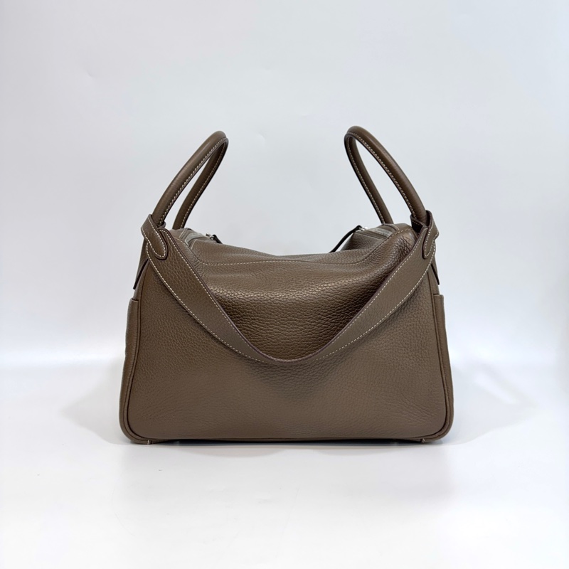 🐻愛馬仕金剛色Hermers18大象灰銀釦T/C皮Lindy30-12