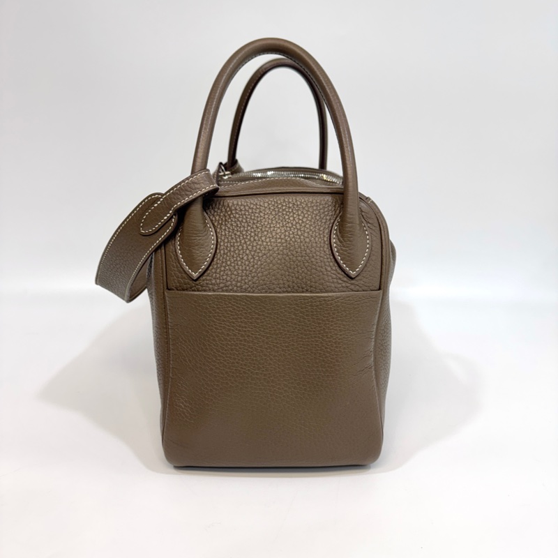 🐻愛馬仕金剛色Hermers18大象灰銀釦T/C皮Lindy30-16